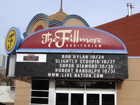 Fillmore Denver 2006 Bob Dylan